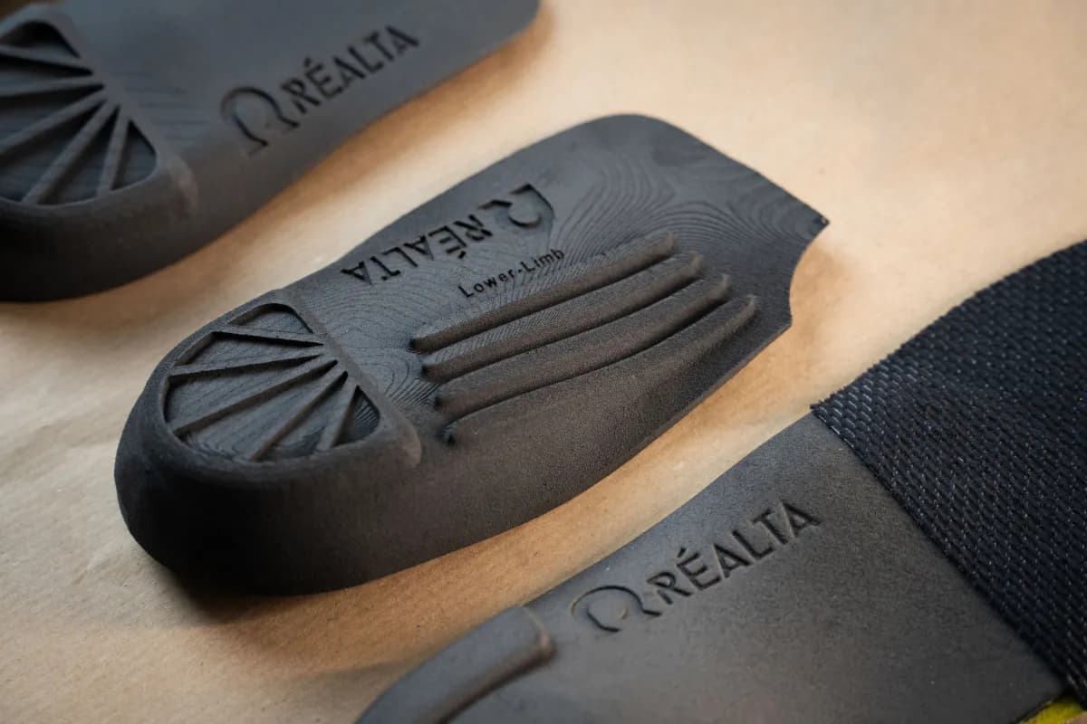 Realta 3D printed custom foot orthotics by Lower Limb Clinic